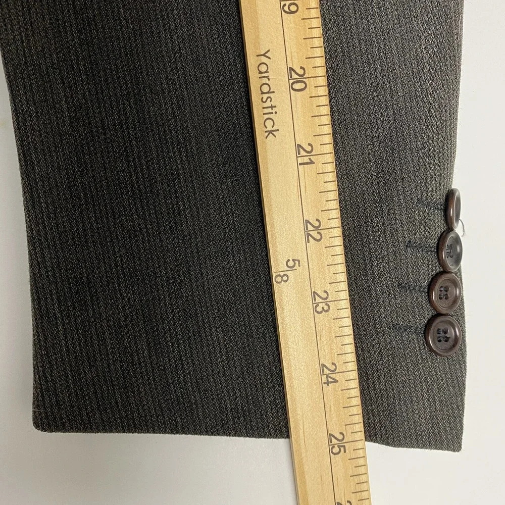 Hugo Boss Blazer Mens 40R Gray‎ Apollon Akropolis Wool Blend 2 Button Sport Coat